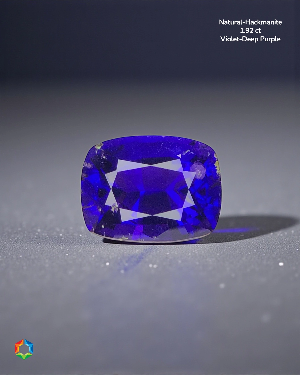 1.92 ct Other Hackmanite Cushion